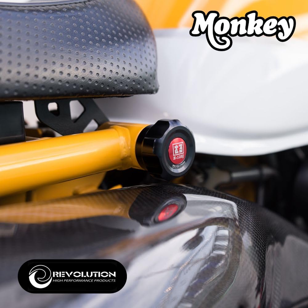 REVOLUTION Honda Monkey 125 Seat Lock Lock Plugs Honda Monkey 125 JB02 JB03 Seat Knob Plug/Revolution/Seat (Blue)