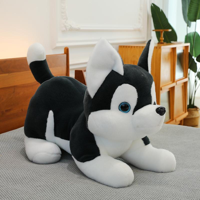New Cute Husky Plush Toy Doll Standing Husky Doll Grabbing Machine Doll Birthday Gift