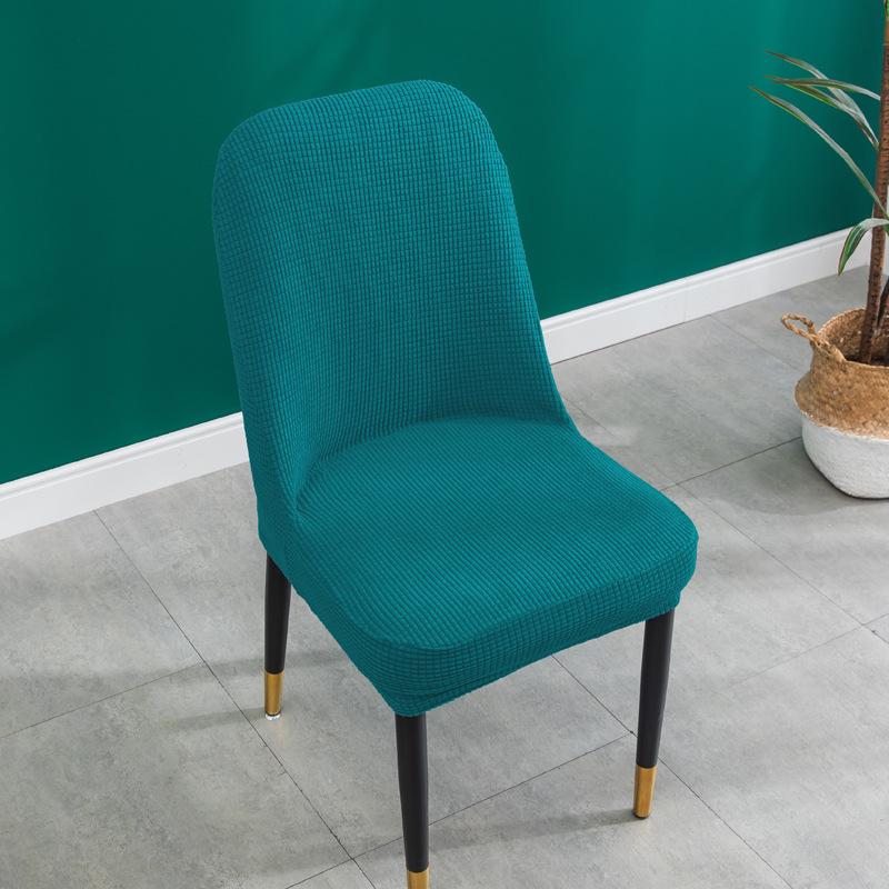 Gecontroleerd Fleece Verdikt Eendelig Elastisch Hotel Restaurant Restaurant Stoelhoes Anti-vlek Krukhoes Stoelhoes 40CM