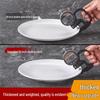 A5 Melamine Shallow Round Plate