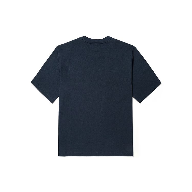 Timberland Comfortable Casual Loose Short Sleeve T-Shirt Unisex Tops Deep-Sapphire-Blue A5Z5U-433