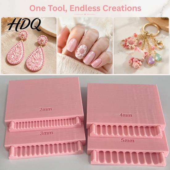 Polymer Clay Roller 4Pcs/Set Gel Ball Maker Tools Bead Rollers 2mm 3mm 4mm Crafting
