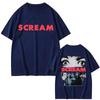 Summer Unisex Tshirt Printed With Patterns Summer Short Sleeved Street Style Casual Pure Cotton Clothing Tshirt