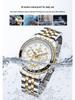 Premium Multi-Function Men's Sports Chronograph Luminous Waterproof Watch with Solid Steel Band