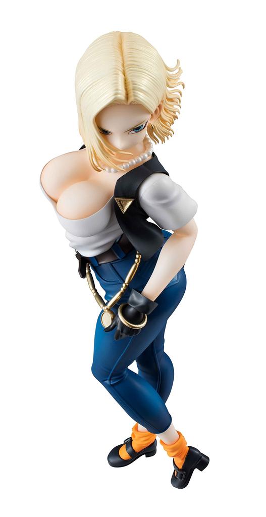 Dragon Ball Gals Dragon Ball Z Android 18 20cm Malovaná Kompletní Figurka Ne. Ver.II Přibližně. PVC a ABS
