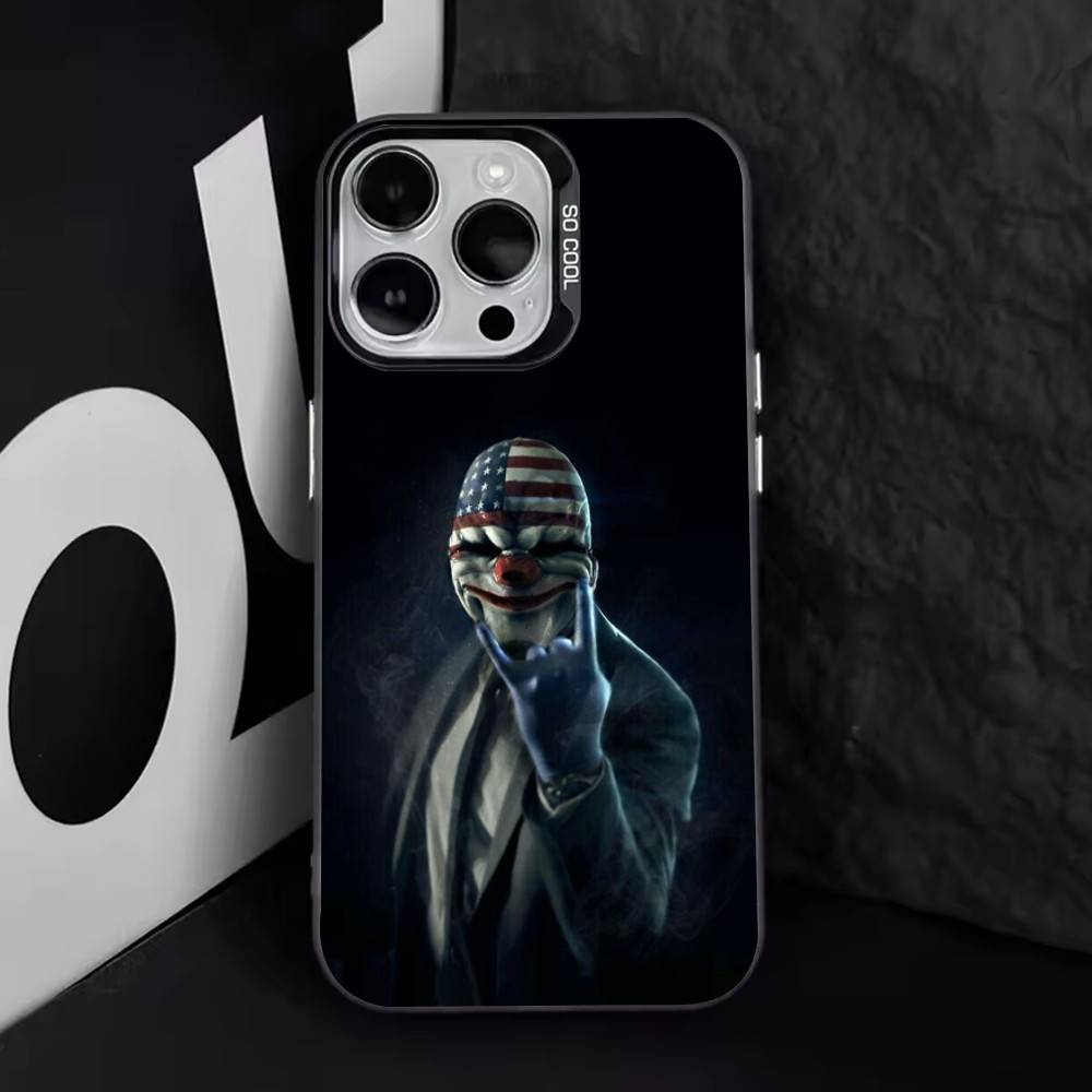 Gehaltstag Handyhülle Für iPhone 17,16,15,14,13,12,11 Plus,Pro Max,XS,Bunte Silberne Schwarze Hülle