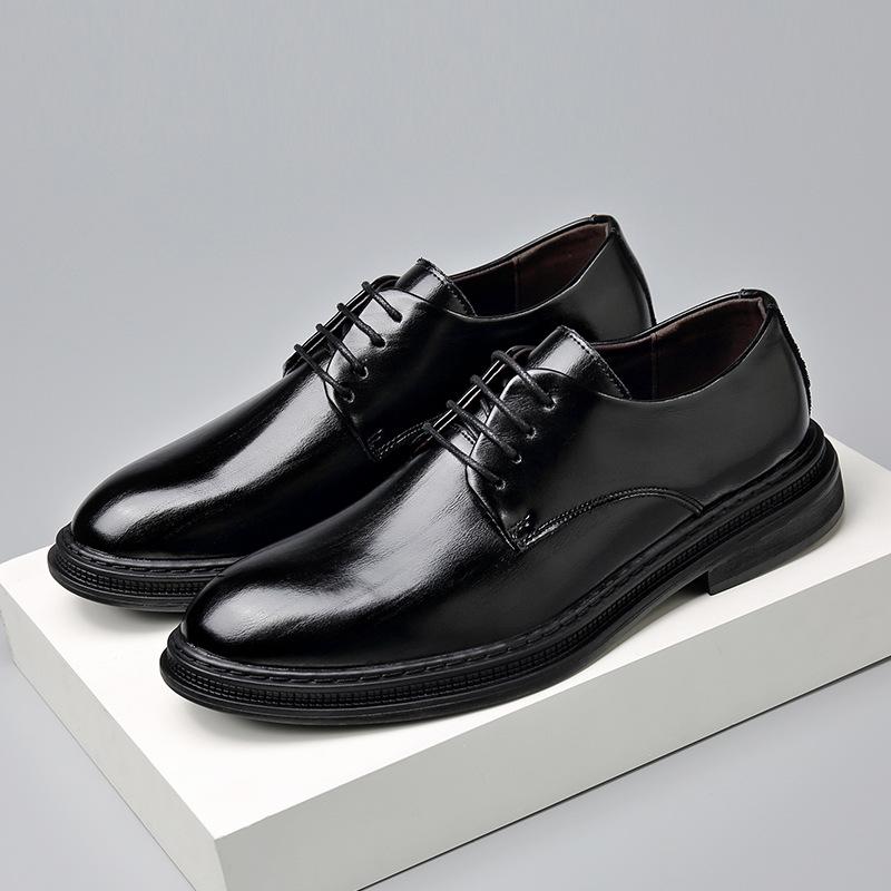 Herrenschuhe 2026 Herren Lederschuhe Herren Business Freizeit Leder Schuhe Britischer Bräutigam Hochzeit