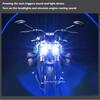 1:12 V4S 1199 Miniature Car Model Alloy Diecast Motorcycle Front-Wheel Steering Sound Light Shock Absorption Motorbike Boy Gifts