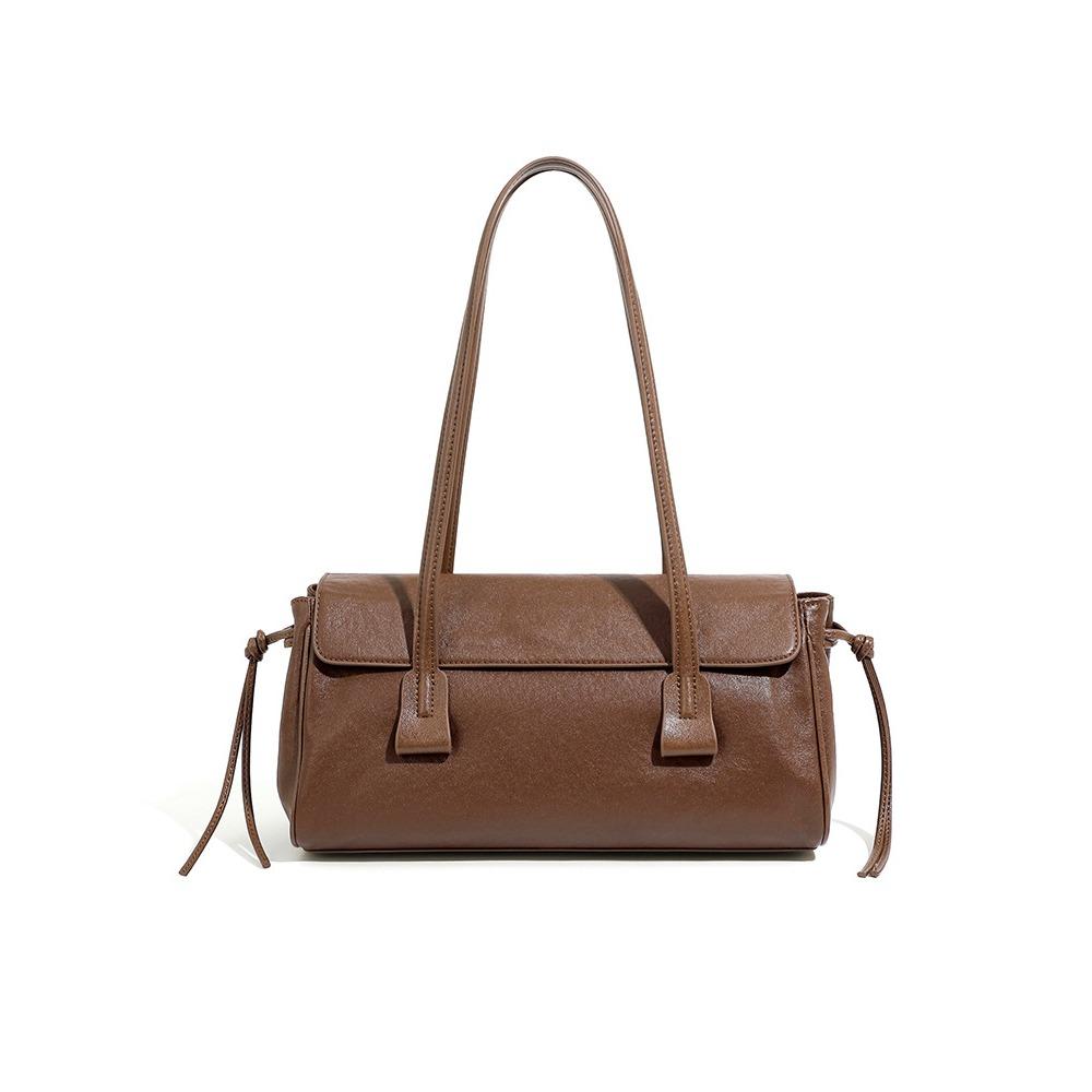 

Текстурированная сумочка из коровьей кожи, наплечная сумка премиум-класса, сумка подмышку коричневый