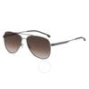 Brown Gradient Pilot Men S SunglaSSeS BoSS 1641 S 0r80 Ha 60