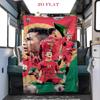 Ronaldo's Legacy: Number 7 blanket Home Decor Camping trip Nap Blanket sheet Office rest blanket