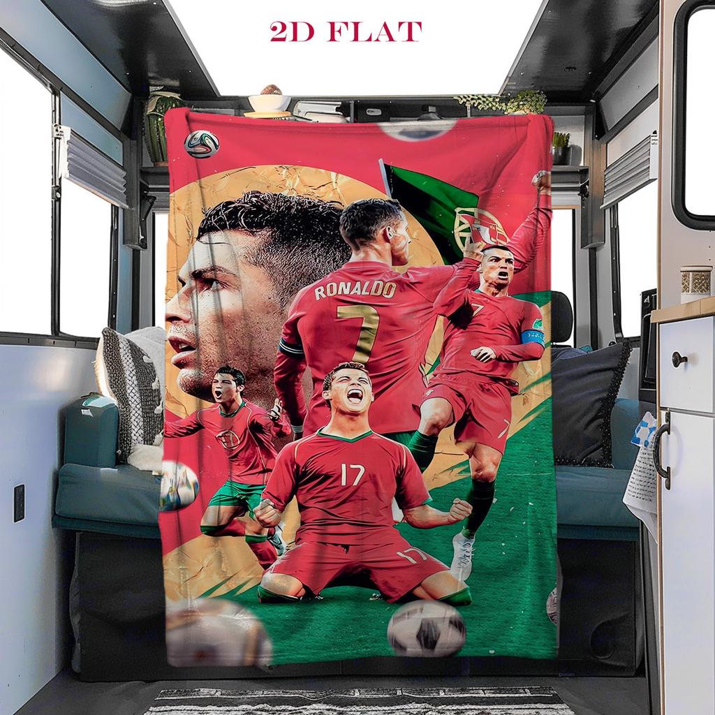 Ronaldo's Legacy: Number 7 blanket Home Decor Camping trip Nap Blanket sheet Office rest blanket