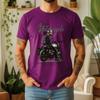 New Summer Unisexs 100 Pure Cotton TShirt Motorcycle Longing For Freedom Vintage Biker Style Casual Breathable Short Sleeve