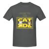 Unisex Come To The Cat Side Vintage T Shirt Streetwear Oneck Cotton Tshirts
