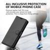 For Nokia X30 5G PU Leather Phone Case Litchi Texture Wallet Protective Phone Stand Cover