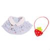 2 Pieces Dolls Dress and Bag Handmade Clothing Miniature Clothes Outfits for 8inch