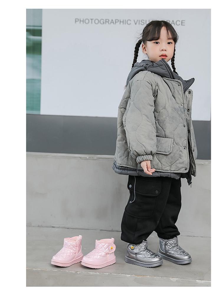 Winter 2026 Unisex Baby Velvet-Lined Waterproof Non-Slip Snow Boots