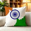 IIndia Indian National Emble Flag  Pillow Case Square DoubleSided Sofa Cushion Cover Bedroom Bedside Pillow