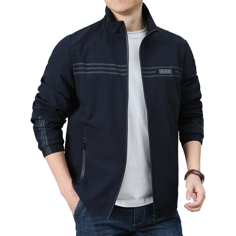

Men s Stretch Casual Solid Color Autumn Jacket, 2025 Trend M