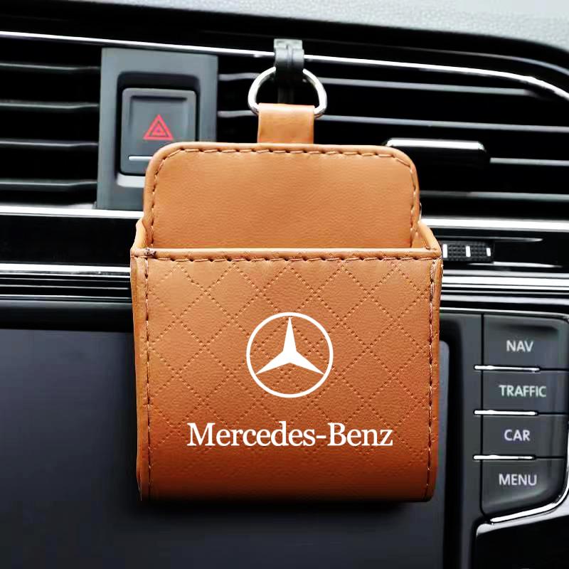 Pentru Mercedes-Benz AMG C500 C200 C300 A B C E GLA CLA GLK GL ML GLE 1 Bucată Cutie de Depozitare pentru Ieșirea de Aer a Mașinii Organizator pentru Telefon și Ochelari Accesorii Auto