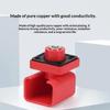 100A Copper Battery Terminal Post High Current Through Wall Connector For Energy Storage Lithium Battery Wiring