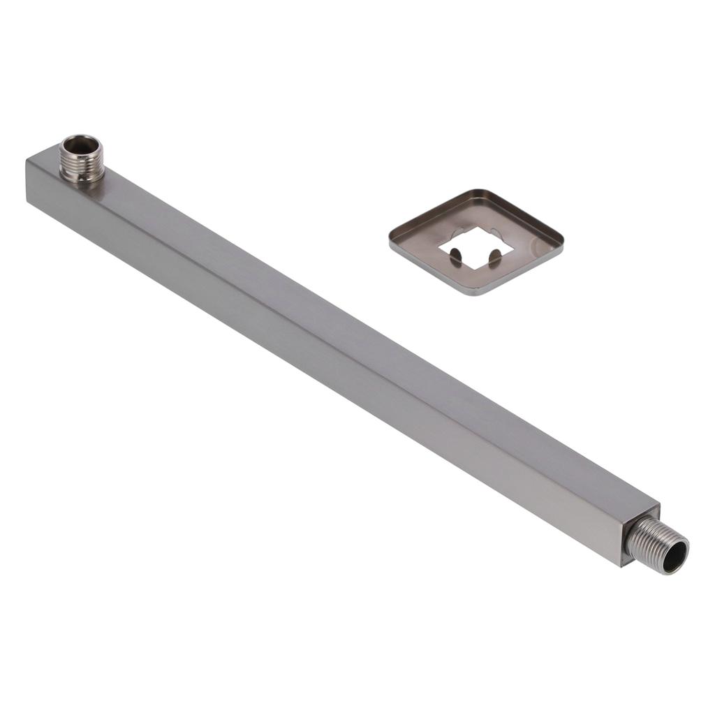 NPT1/2 Wandmontierter Duscharm Gebürstet Verdeckte Edelstahl Duschverlängerungsstange zum Baden