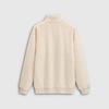 Gap Unisex 2025 Autumn Logo Embroidered Loose-Fit Half-Zip Plush Sweatshirt
