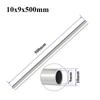 10pcs~1pcs 304 Stainless Steel Round Capillary Seamless Straight Tube 13x11mm 14x12mm 10x8mm 16x14mm18x16mm 250mm/500mm Long