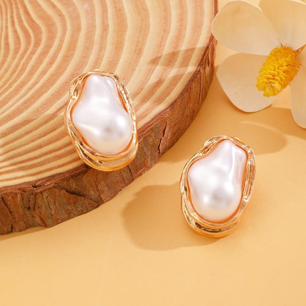 5pcs/set Punk Style Pearl Necklace Set Imitation Pearl Choker Necklace Set Women Jewelry