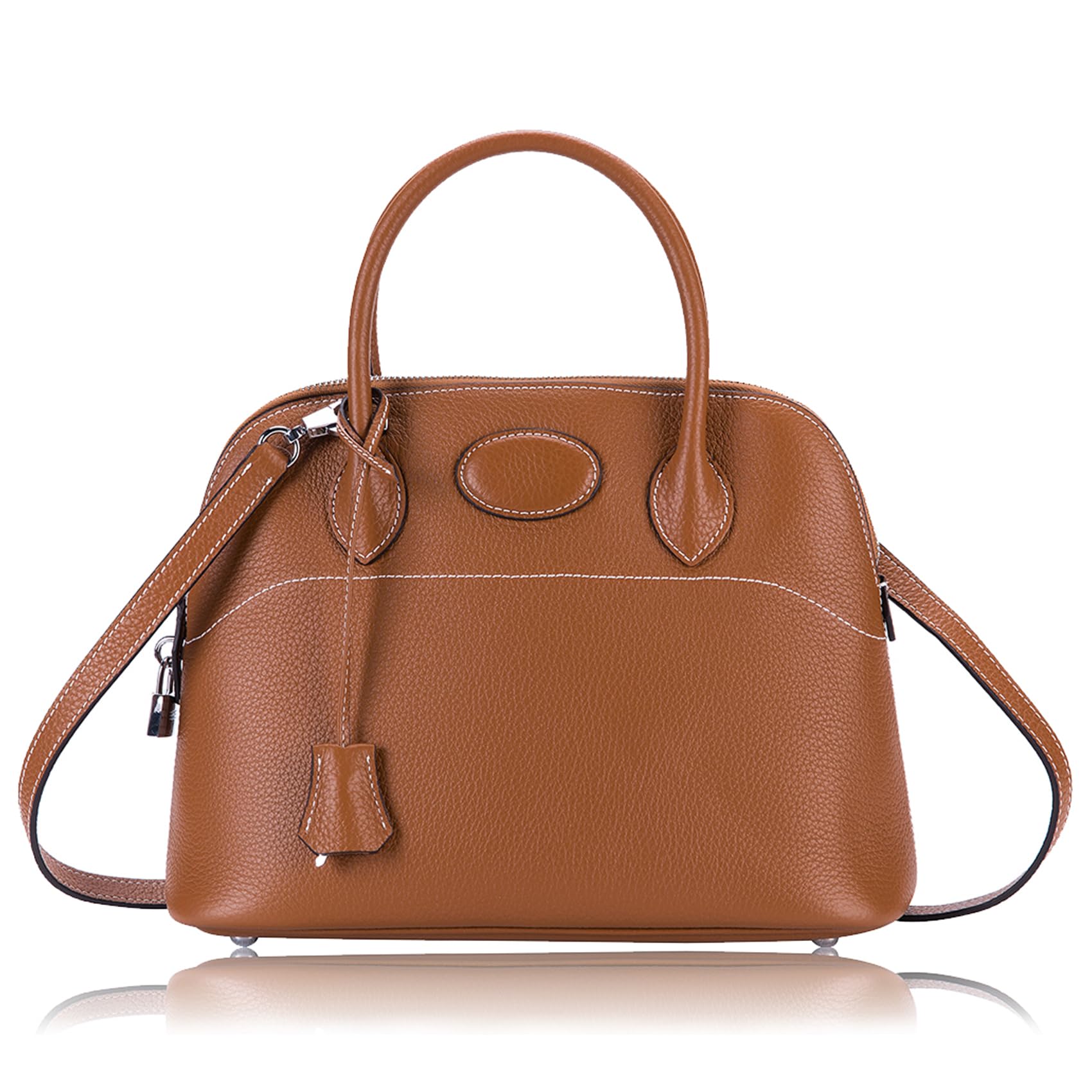 

Handbag Ladies Tote Bag Shoulder Bag Stylish 2way Luxury Cowhide Handbag Multicolor