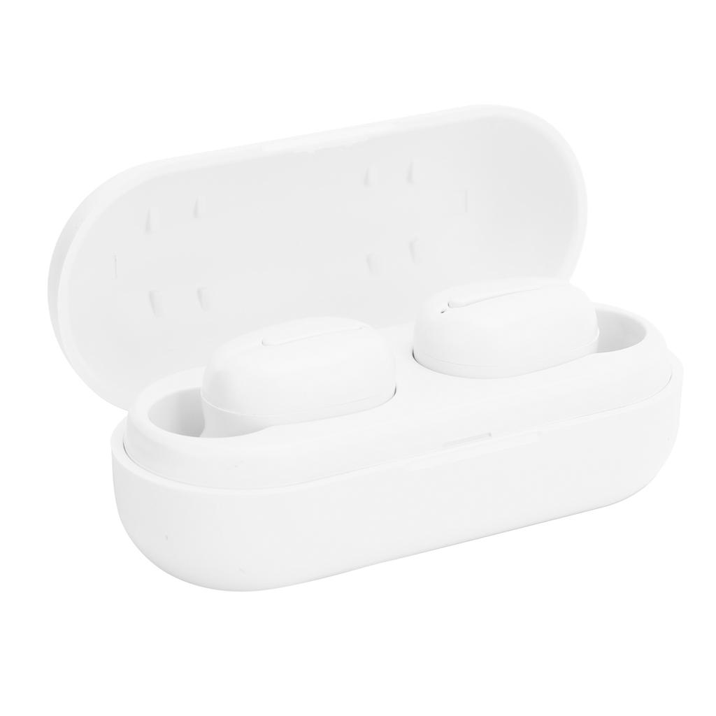 TWSL13   Wireless Earphone Noise Reduction Sports Earbuds with Charging Box(White )