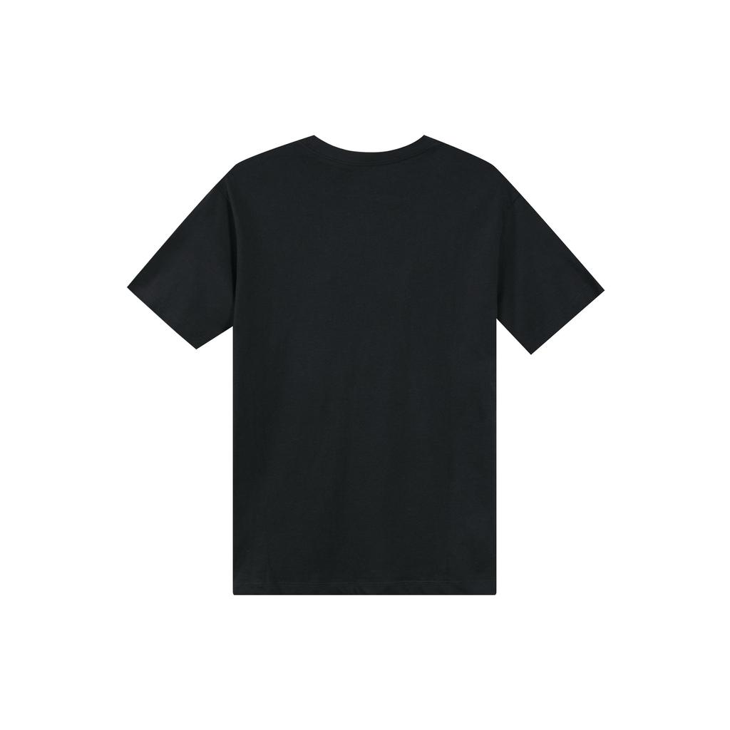 Air Jordan Printed Letter Logo Crew Neck T-Shirt Men Tops Black CJ6307-010