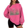 Halloween Skeleton Graveyard Print Sweatshirt Vintage Spooky Season Streetwear Fun Halloween Pullover For Men Women