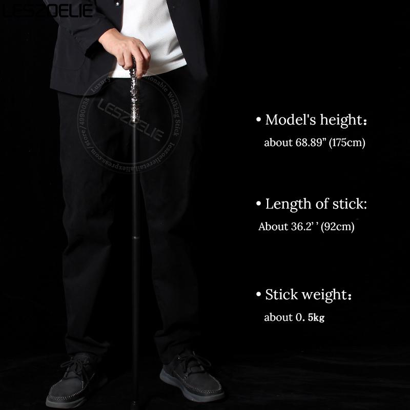 Elegant Vintage Antique Silver Detachable Walking Cane Fashionable Man/Woman Party Stick Stylish Elegant Vintage Walking Cane