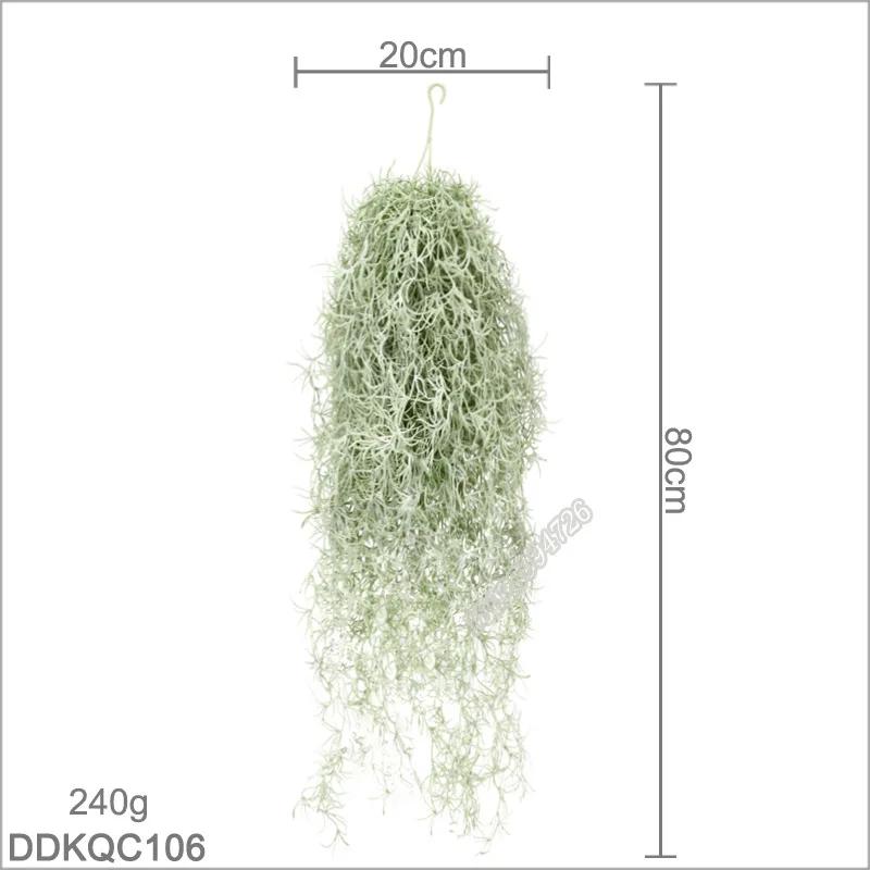 Artificial Flocking Fake Bromeliads Air Plants Hanging Simulation Tillandsia Plants For Home Wedding Party Flower Decoration