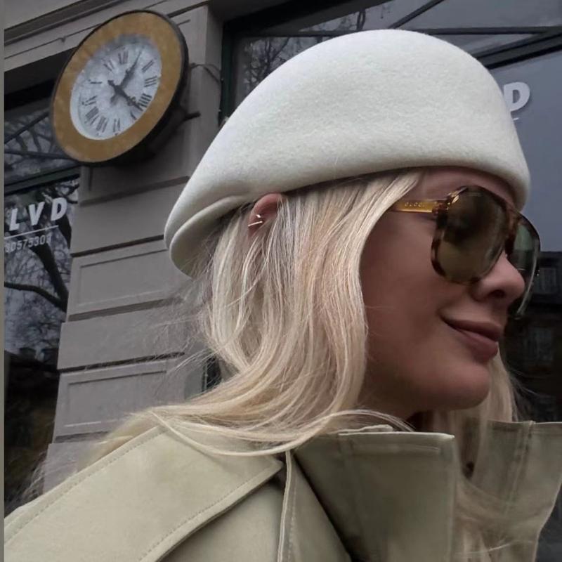 Cappelli Berretti Classici 100% Lana Per Donne Uomini Invernali Cappelli Piatto Feltro Cappellino Newsboy Letterario Vintage Cappello Ivy Cappello Cabbie Visiera Cappello Forward