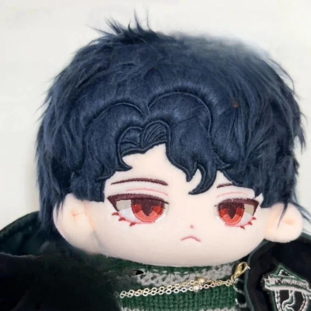 20cm Anime Movie Role Kawaii Cosplay Plush Doll Soft Cotton Body with Skeleton Cartoon Idol Toy Figures Fan Gift