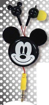 

Gourmandies Disney Reel Type Stereo Earphones Mickey Die-cut DN-308MK