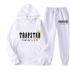 Men Women Hooded Fleece Tracksuit Set Long Sleeve Top Pant Casual Sportswear