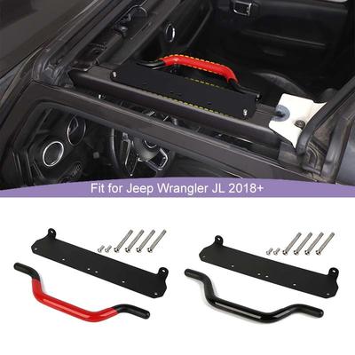 Maniglia per tetto in metallo per auto, barra porta, telaio, maniglie di presa in corda per Jeep Wrangler JL per Gladiator JT dal 2018 in poi