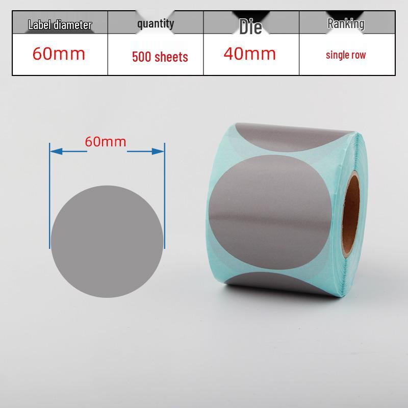 Waterproof Adhesive Thermal Barcode Stickers - Various Sizes