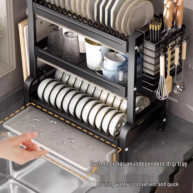 Yunshuang 3-Tier Kitchen Dish Drying Rack