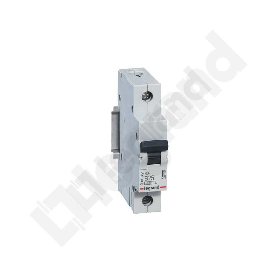 Circuit Breaker RX3 1P B 25A 6000A