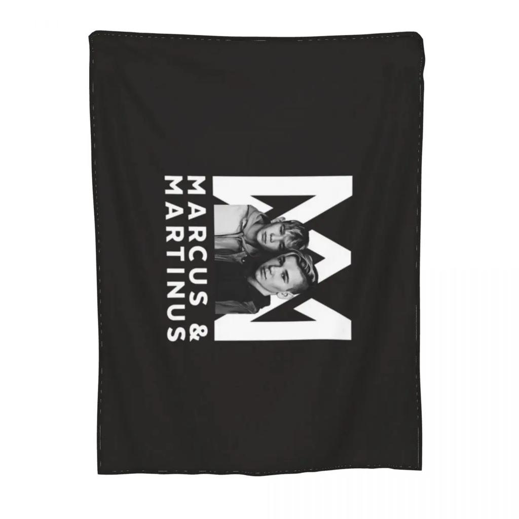 Marcus Martinus Logo Überwurfdecke Bettdecken Fluffys Große dekorative Betten Luxus-Markendecken