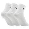 Nike Men's Quick-Drying Breathable Basketball Ankle Socks, 3-Pair Pack