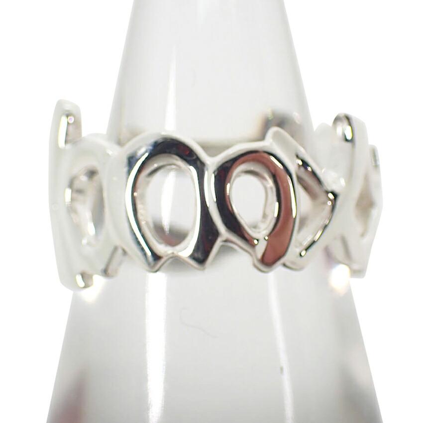 

[Used] TIFFANY 925 Paloma Picasso Love & Kiss Eternity Ring / Size 11.5 / j11-8
