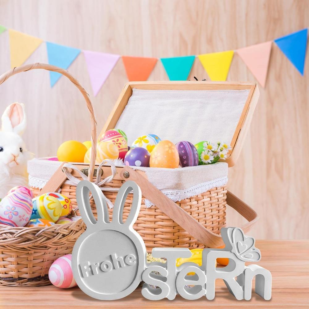 1pc Silicone Moulds Easter Rabbit, Silicone Moulds Casting Moulds Easter, Silicone Mould Rabbit with Egg, Casting Moulds Silicone Easter, Easter Mould