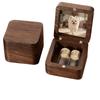 Wooden Pet Hair Memorial Box Magnetic Memorial Container Wooden Keepsake Box  Pet Owner Gift