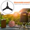 Key Removal Tool Tough Easily Carrying Stainless Steel Valve Lightweight Tools for KSC WA Disassemble Value Gas Wrench