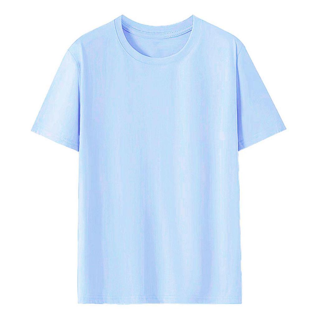 Custom Embroidered Cotton T-Shirt with Logo for Work or Promotional Use